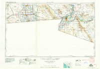 1961 Map of El Centro, CA — High-Res | Pastmaps